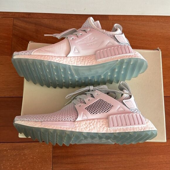 NWT Adidas NMD XR1 Trail Titolo Celestial in White size 8.5 - Picture 5 of 14